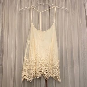 Pins & Needles Off-white top